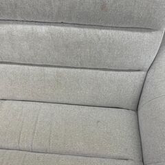 ◇ドリーム尼崎1号館◇ 二人用ソファ グレー 布の画像