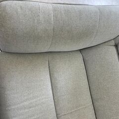 ◇ドリーム尼崎1号館◇ 二人用ソファ グレー 布の画像