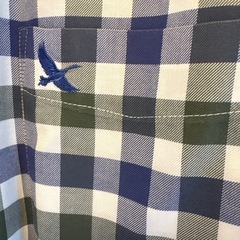 Eddie Bauer 半袖シャツ Mサイズ チェック柄の画像