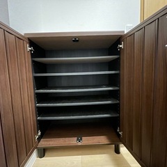 ニトリ　靴箱　シューズボックスの画像
