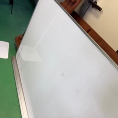 ★フロンティアグループいわき店★お手頃価格！ホワイトボード壁掛け 180×90cm オフィス用品 の画像