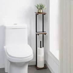 (最終値下)【未使用品】トイレラック　トイレットペーパーホルダーの画像