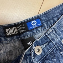 SOUTHPOUL デニムハーフパンツの画像