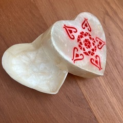 ハート　小物入れの画像