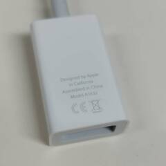 Apple USB-C to USB Adapter/A1632/変換アダプタ〈MJ1M2AM/A〉の画像