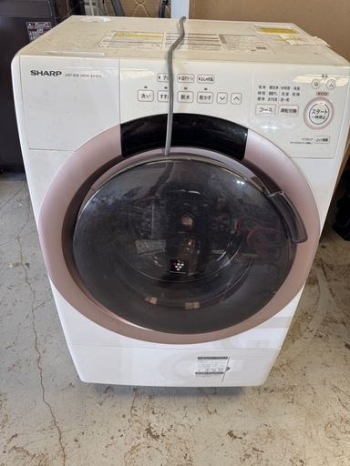 Sharp 2022年製 7kgドラム式洗濯機 ES-S7G