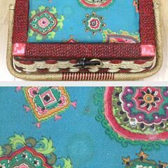 小物入れ　横30㎝×奥行き23㎝×高さ16㎝　レトロ　中古品の画像