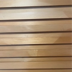 木製パーテーション(ルーバー可動式)の画像