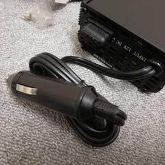 DC12V→AC100V　コンパクトインバーター　135Ｗ　未使用古置き品の画像
