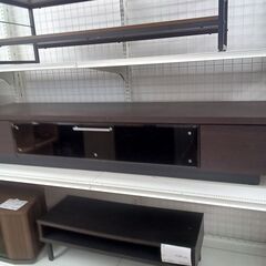 ★リユースのサカイつくば店★TK6258  TVボード ダークブラウン H32×D43×W174 クリーニング済みの画像