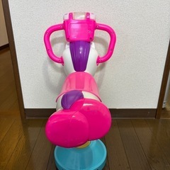 フィッシャープライス ユニコーン 乗り物 おもちゃ はずむ！まわる！の画像