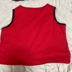 コスプレ　チアガール　赤の画像