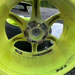XXR 17インチ 9J PCD 114.3 ５穴 ドリケツ　ヘラフラ　××rの画像