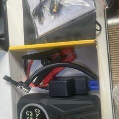 ジャンプスターター　空気入れ付　未使用の画像