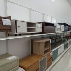 ★リユースのサカイ日立店★HJ7490  テレビ台 ナチュラルベージュ H34.5×D33.5×W108 クリーニング済み の画像