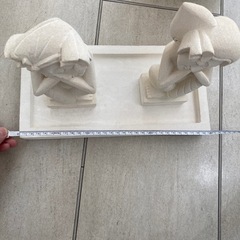 バリ風オブジェ、サロン、おしゃれ小物、バリニーズカップル、ハワイアン小物 の画像
