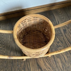 昭和レトロ　植木鉢スタンドの画像