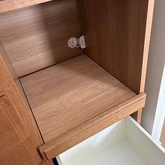  家電収納付食器棚  コンテ キッチンボード 幅120cm  の画像