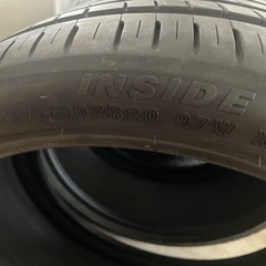 貰って下さい！275/30R20 2本の画像