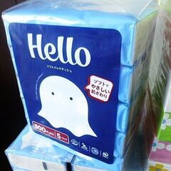 ■ティッシュ 85個（ネピア ネピネピ BOX 60箱＋Helloソフトパック25個）【新品・未使用】の画像