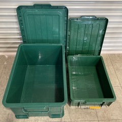 ✅【お取り置き中】コンテナボックス 収納ボックス 2個セットの画像