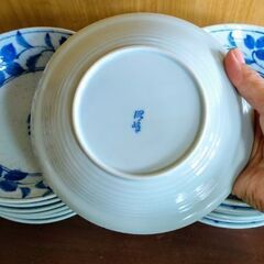レトロ🎐和皿×13枚セットの画像