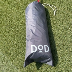 【値下げしました】DOD ワンポールテントL 純正グランドシート付！の画像