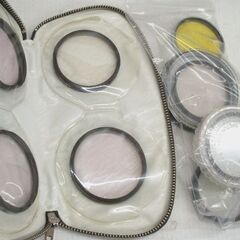 カメラ フィルター 33枚セット　77 72 67 62 58 55 49 46mm　ケンコー PRO1 D 他　レトロ品有り まとめて たくさん☆ PayPay(ペイペイ)決済可能 ☆ 札幌市 豊平区 平岸 平岸店の画像