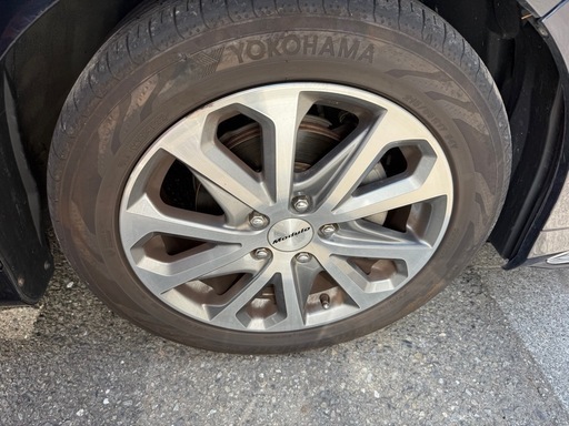 YOKOHAMA タイヤ　215/55R17　ホイール　4本セット　　
