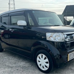 【支払総額22.8万円】最安値！N-BOX/スラッシュ車検令和8年10月機関良好 エアコンバッチリ♩CTBA バックカメラ 即日納車okお洒落な2トーンカラー 不具合無し！の画像