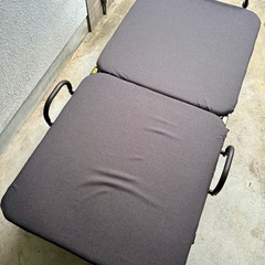 折り畳みベッド コーナン 幅1040 奥行2080 高さ555(mm)の画像