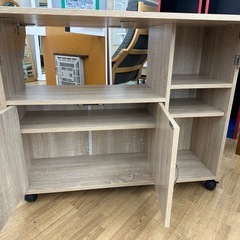 【ドリーム川西店御来店限定】バタフライカウンターテーブル／クリーニング済み 【2125560000023551】の画像