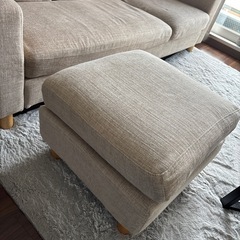 ソファ 3人掛け ベージュの画像