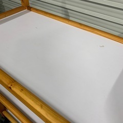 店舗・出張買取実施中★3段木製ワゴン　ライトブラウンの画像