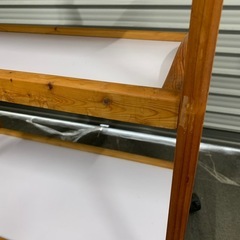 店舗・出張買取実施中★3段木製ワゴン　ライトブラウンの画像