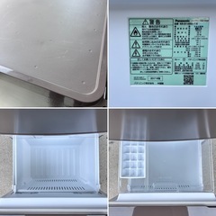 神戸市内✨️Panasonic 冷蔵庫 単身 NR-B149W ブラウン138Lの画像