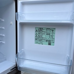 神戸市内✨️Panasonic 冷蔵庫 単身 NR-B149W ブラウン138Lの画像
