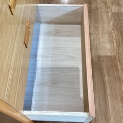 キャビネット付きチェスト【町田市再生家具】251506の画像