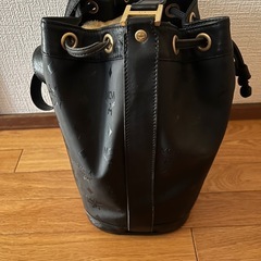 MCM エムシーエム 巾着ショルダーバッグ ブラックの画像