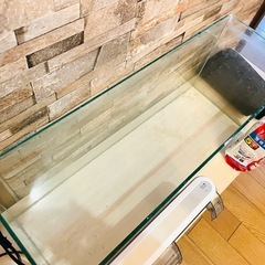 水槽と濾過(GEXSLIMフィルター)ヒーター類　交換用濾過材(¥200)←こちら不要の場合は0円です の画像