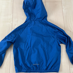 UNIQLO ポケッタブルパーカー 110cm ブルーの画像
