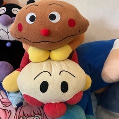 アンパンマンぬいぐるみ！まとめて！の画像
