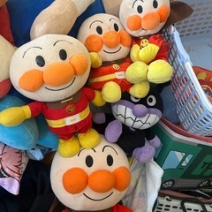 アンパンマンぬいぐるみ！まとめて！の画像