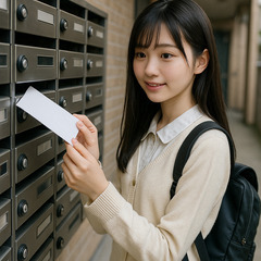 岡山県集合住宅ポスティングスタッフの画像