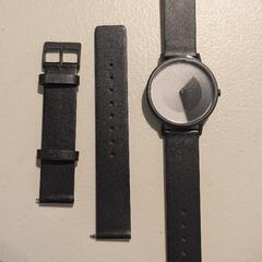 【新品未使用】グラデーションウォッチ 腕時計 ブラックの画像