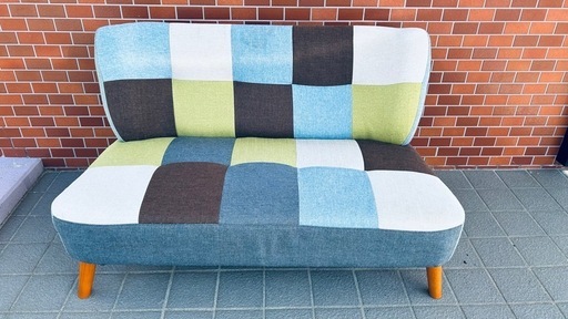 2Pソファ スイートデコレーション 2年前購入品 ソファ インテリア カラフル