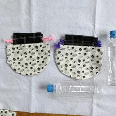 ハンドメイド　巾着袋3ｹｾｯﾄの画像