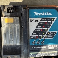 マキタ18V インパクトドライバ　バッテリー充電器付の画像