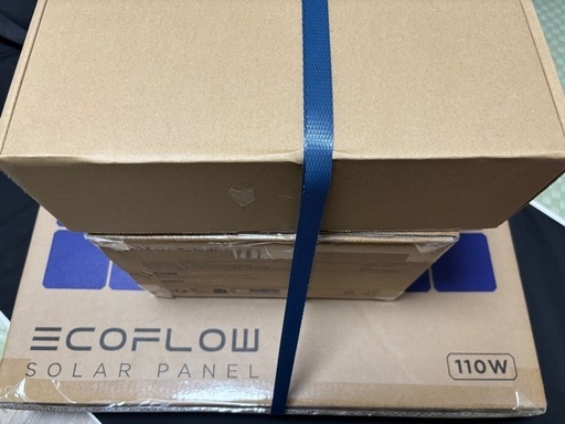 （取引決定）【新品／近場配達可】エコフロー EcoFlow 3点セット ポータブル電源 RIVER2&110Wソーラーパネル&専用バッ