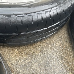 155/65R13 社外ホイール国産タイヤ4本セットの画像